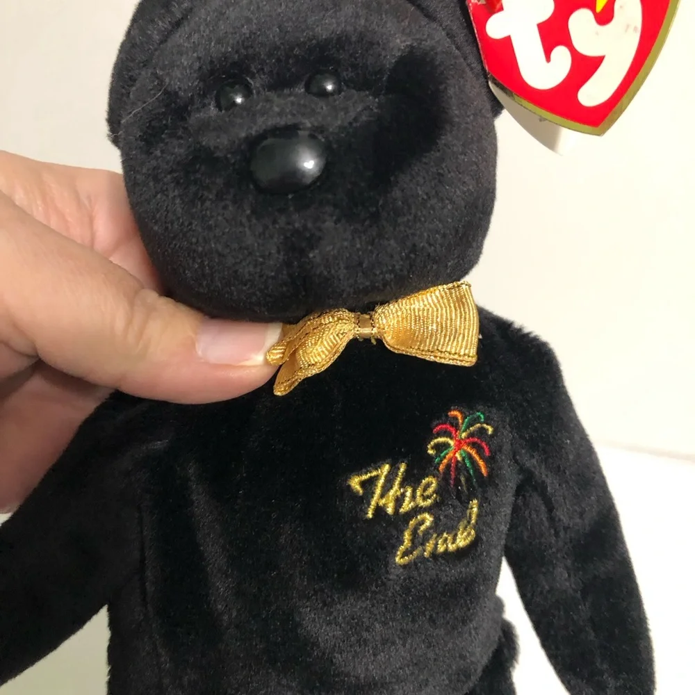 Ty Beanie Baby The‎ End 1999 Y2k Millennium Teddy Bear.